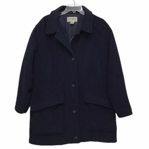 LL Bean Navy Winter Jacket